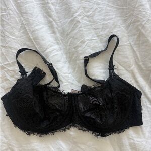 Black Lace VS Balconette Bra